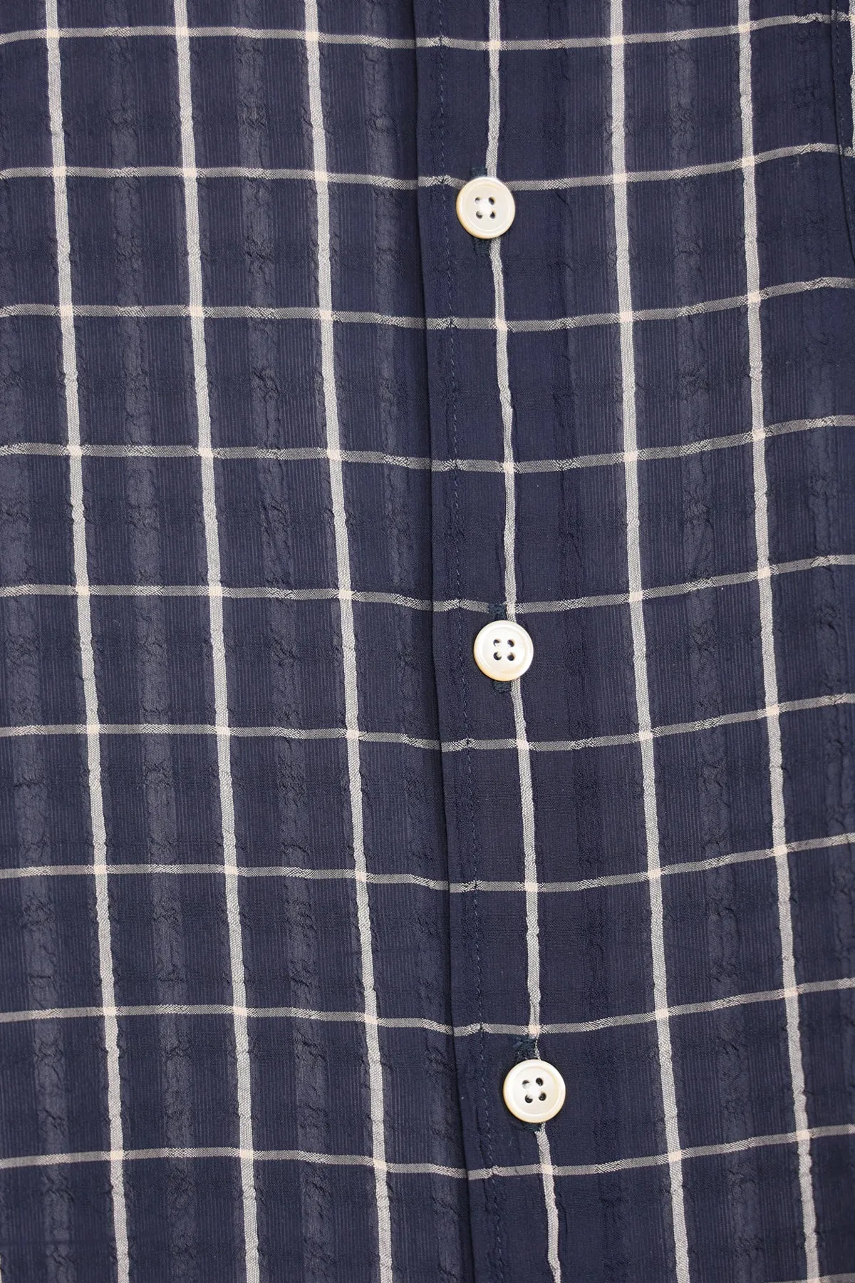 Above Shirt - Dark Mediterranean Check