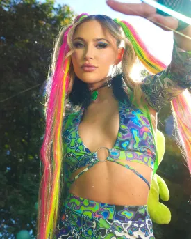 Acid Storm Bra Top