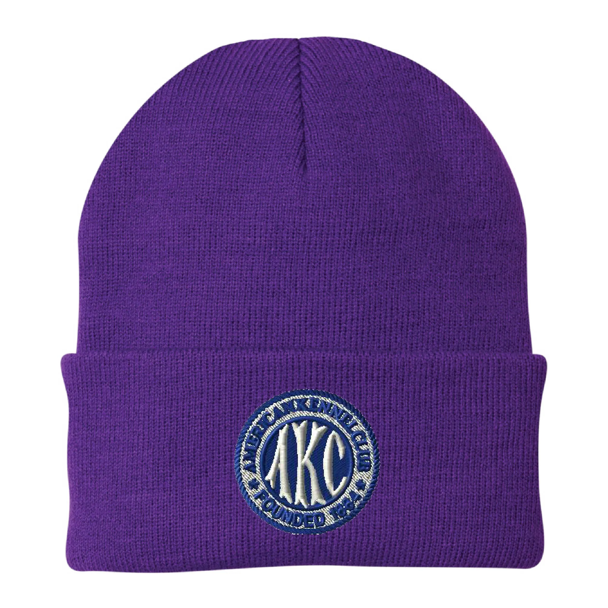 AKC Seal Embroidered Beanies