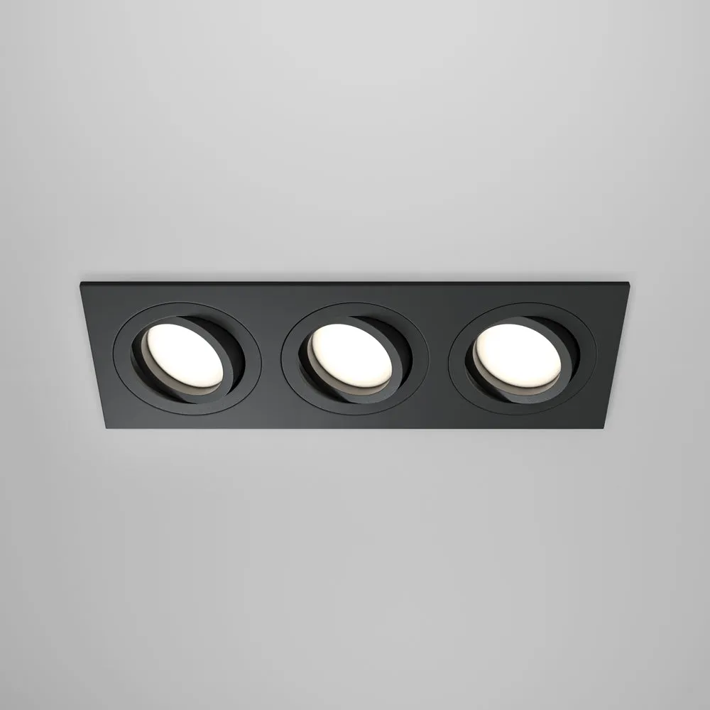 Atom Downlight Recessed Celling Light - White/Black/Silver Finish