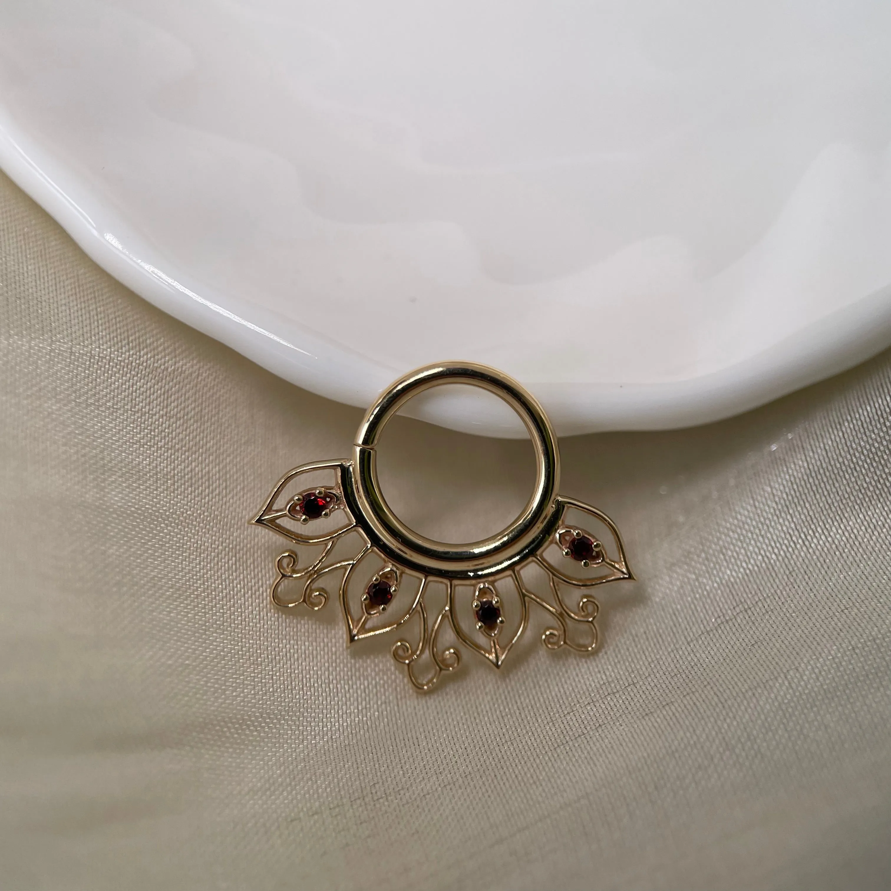 Premium Lilac BVLA Ring for a Touch of Elegance