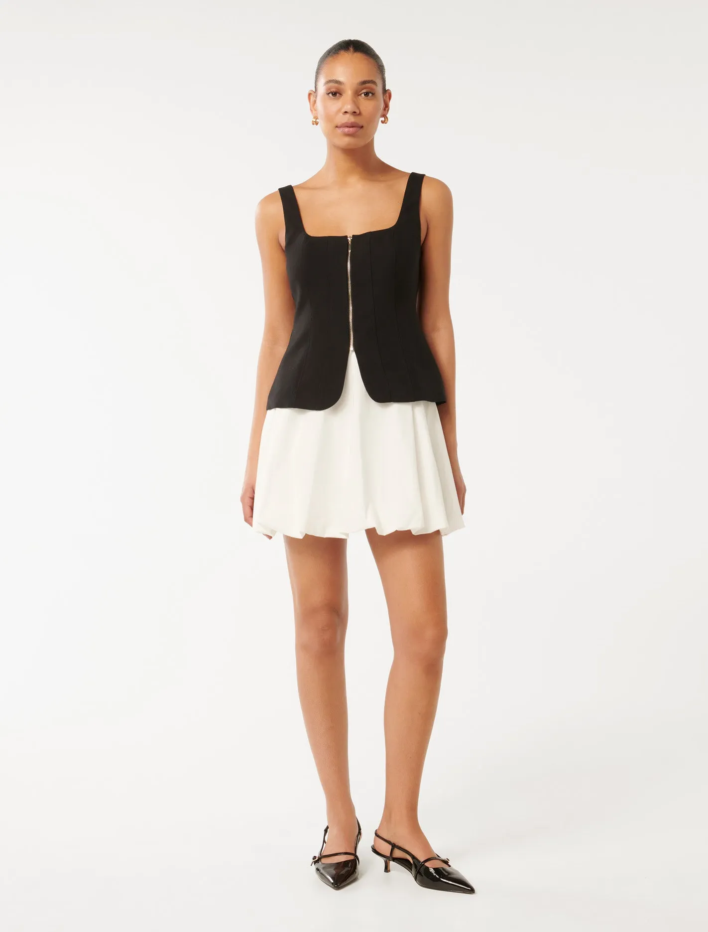Collins Zip Through Tank Top