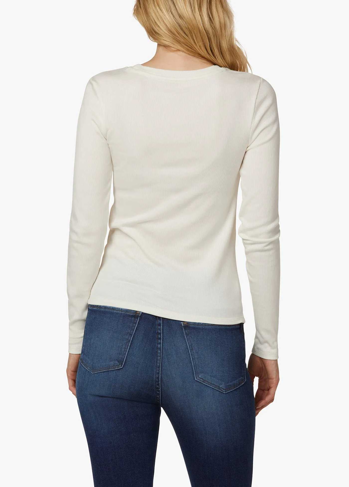 ELLIE TWIST FRONT LS TOP