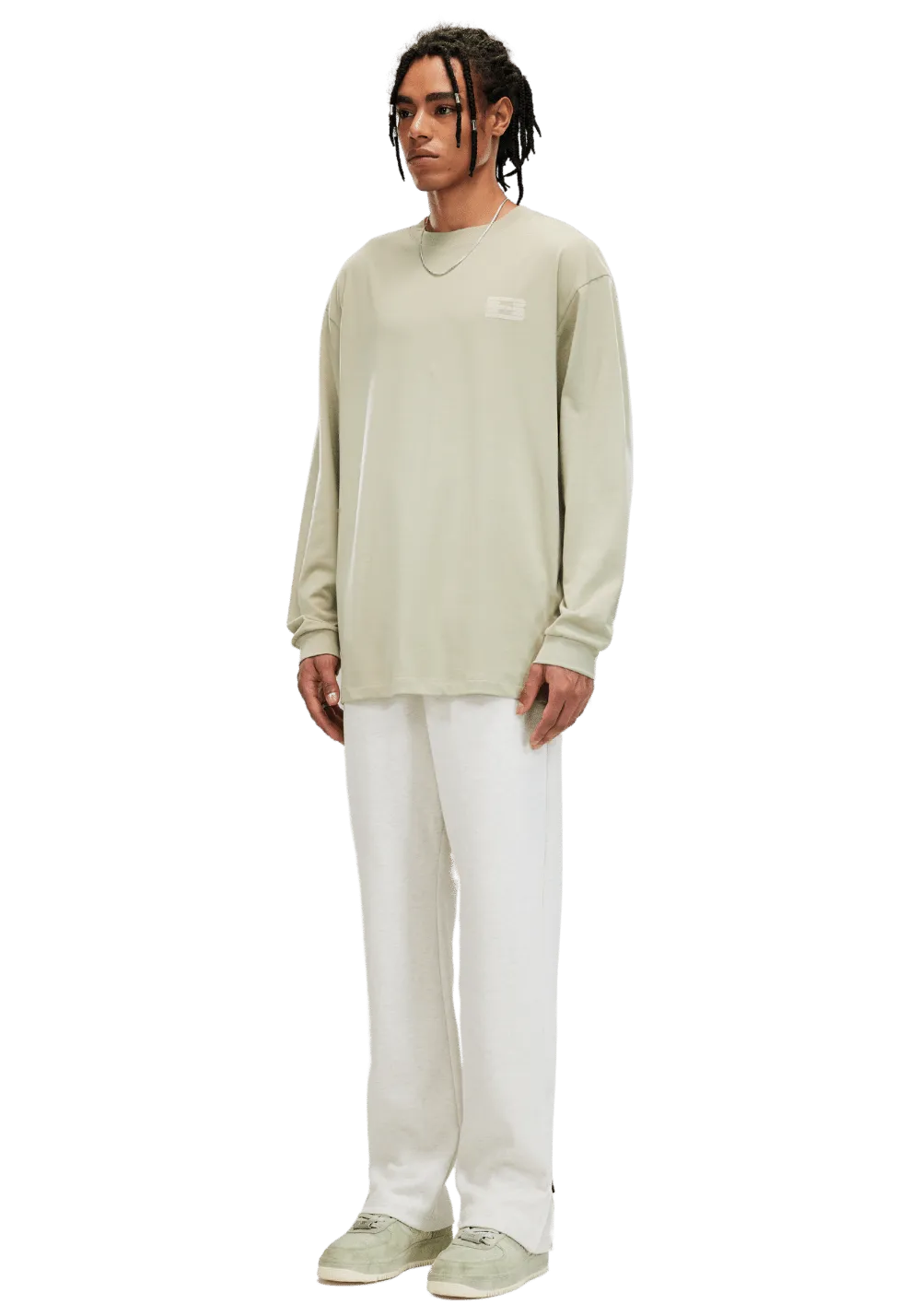 Foam Velvet Printed Sweatshirt