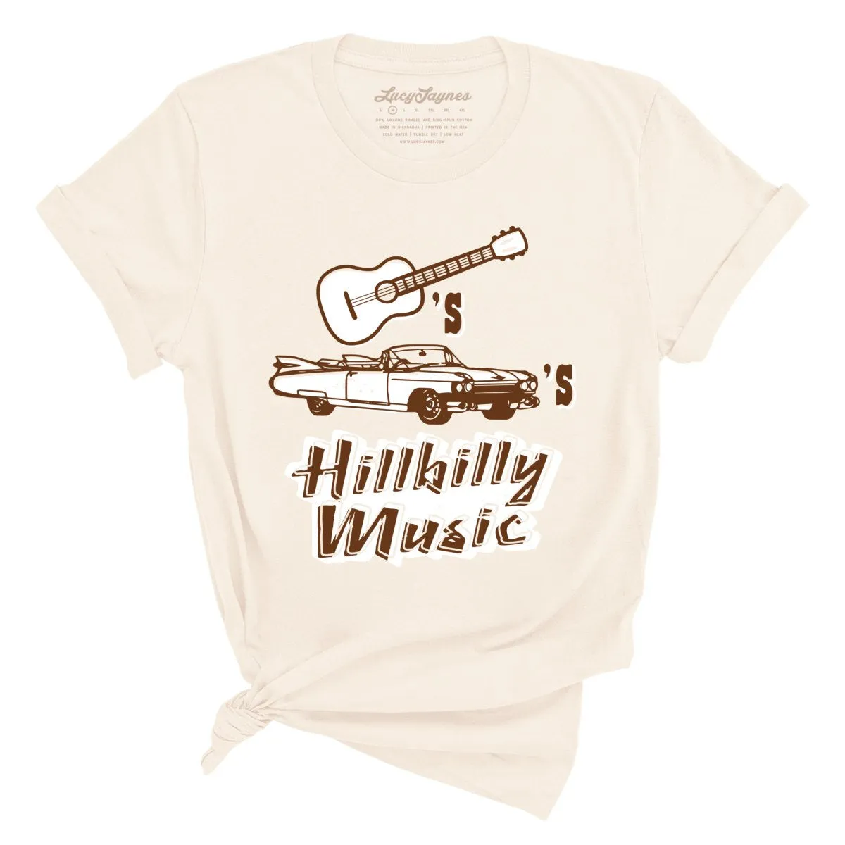 Guitars Cadillacs Hillbilly Music Tee